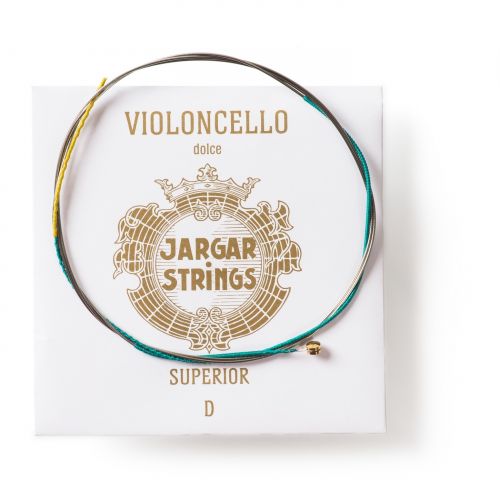 0 Jargar RE SUPERIOR VERDE DOLCE PER VIOLONCELLO JA3016 Corde / set di corde per violoncello