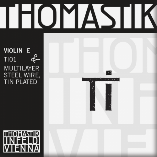 0 Thomastik TI01 MI CARBON STEEL, TINPLATED Corde / set di corde per violino