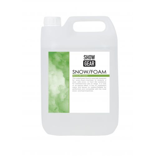 0 Showgear - Snow/Foam Liquid 5 litre - A base d'acqua