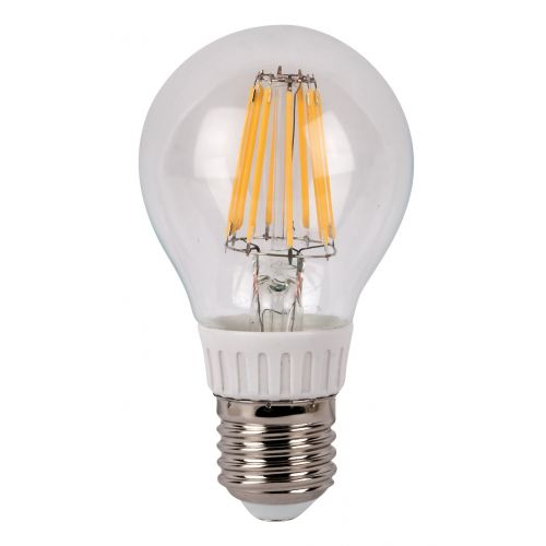 Showtec - LED Bulb Clear WW E27 - 8W, regolabile con dimmer