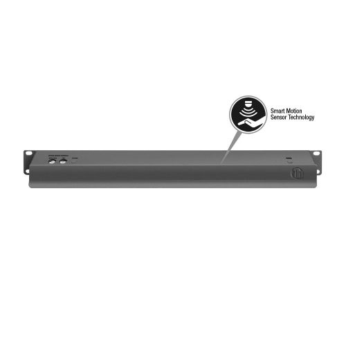 0 Adam Hall 19" Parts 87451 SMART C - Lampada a LED con sensore di movimento per rack da 19" 1 U multicolore