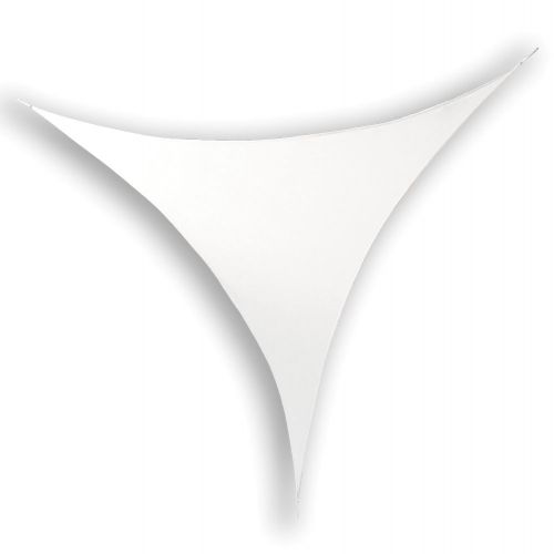 Showtec - Stretch Shape Triangle - 500cm x 250cm, colore bianco