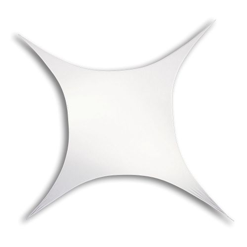 Showtec - Stretch Shape Square - 375cm x 250cm, colore bianco