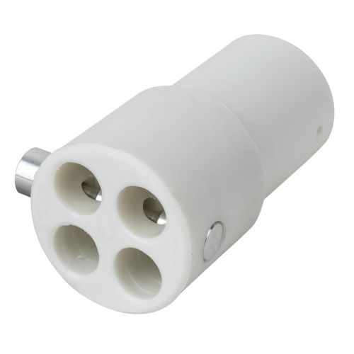 Showtec - 4-way connector replacement - 35 (diametro)mm, Bianco