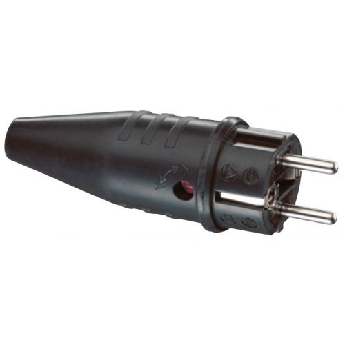 ABL - Rubber Connector Male CEE 7/VII - Powerdistribution