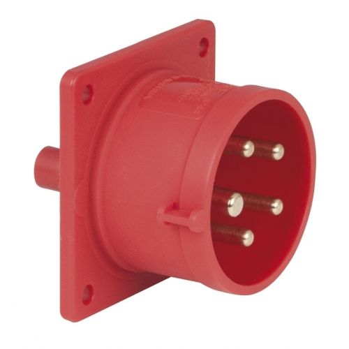 0 PCE - CEE 16A 400V 5p Socket Male - Rosso, IP44