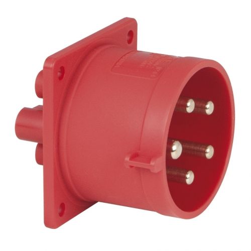 PCE - CEE 32A 400V 5p Socket Male - Rosso, IP44