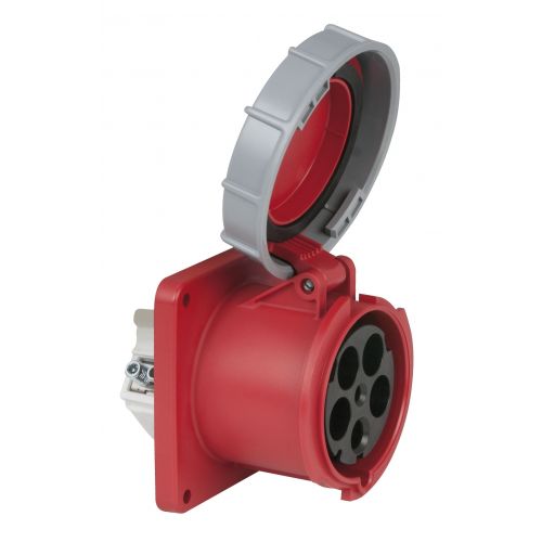 PCE - CEE 125A 400V 5p Socket Female - Rosso, IP67