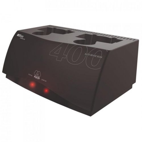 0 AKG CU400 EU Caricabatterie per trasmettitori radiomicrofoni HT/PT 420/450/470