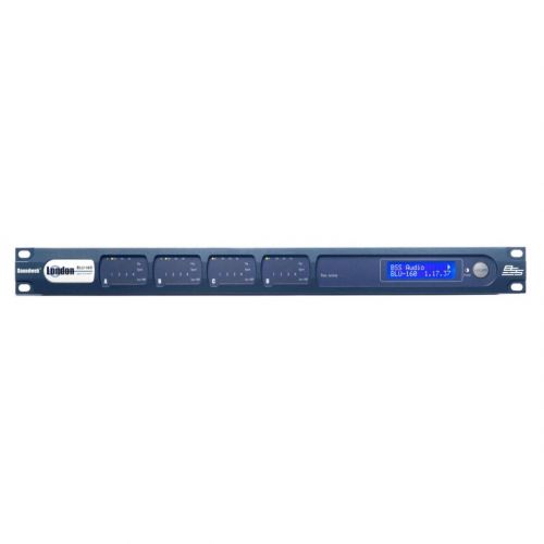 0 BSS BLU-160 Networked signal processor CHASSIS (no CobraNetT / no cards)
