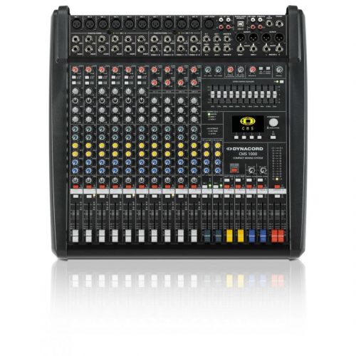 DYNACORD CMS 1000-3 6 Mic/Line + 4 Mic/Stereo Line Channels, 6 x AUX, Dual 24 bit Stereo Effects, USB-Audio Interface