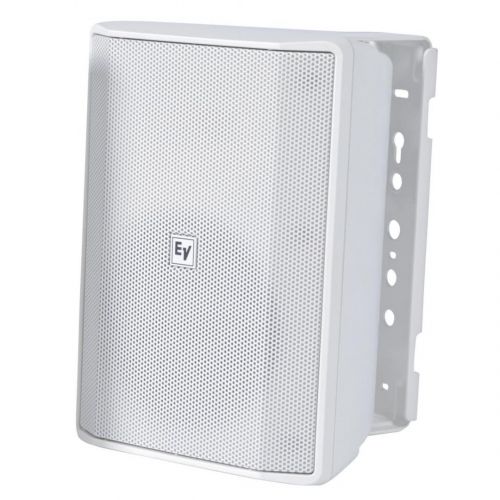 0 Electro Voice EVID-S5.2XW Speaker 5" cabinet 70/100V IP65 white, (Pair)"