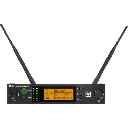 Electro Voice RE3-RX-8M RE3 half rack space receiver 823-865MHz