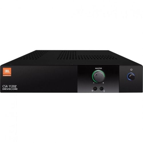 0 JBL CSA1120Z CSA1120Z 1 x 120W DriveCore Amplifier, Fanless, 4ohm/8ohm/70V/100V, 1U Half-Rack, Mounting kit (EU Version)