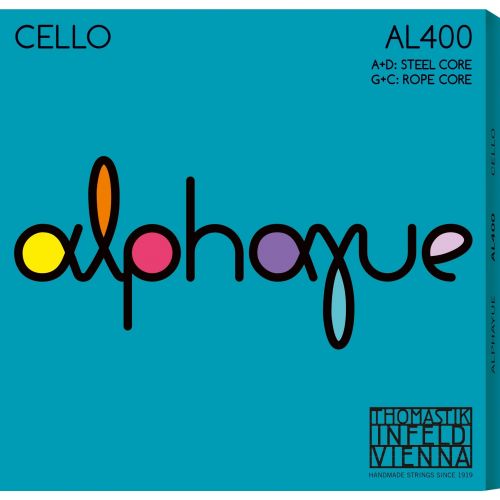 Thomastik AL400 MUTA PER VIOLONCELLO ALPHAYUE Corde / set di corde per violoncello