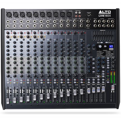 Alto Professional Live 1604 - Mixer Audio Passivo 12Ch con Effetti