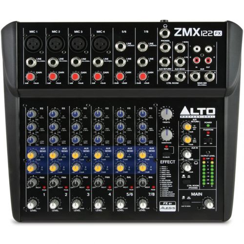 Alto Professional Zephyr ZMX122FX - Mixer Audio Passivo 8Ch