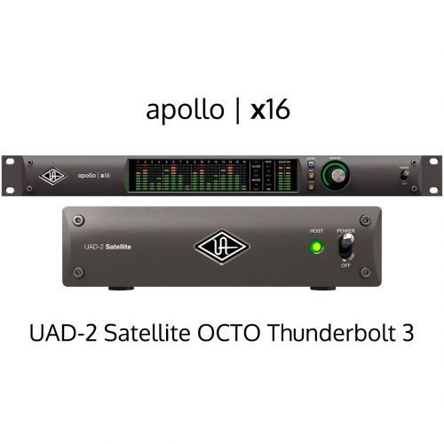 Universal Audio Apollo X16 con UAD-2 Satellite Thunderbolt 3 OCTO Core