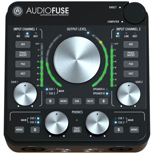 Arturia AudioFuse - Interfaccia Audio USB 14 In/14 Out per PC, Mac, iOS, Android e Linux