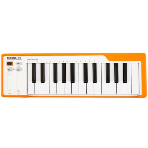 Arturia MicroLab Orange - Controller Tastiera MIDI USB 25 Tasti