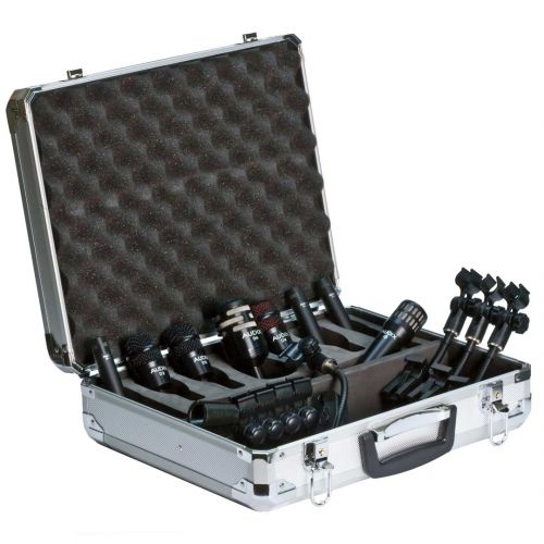 Audix Dp Elite 8 - Kit 8 Microfoni per Batteria / Supporti / Case