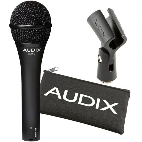 Audix OM 2 S - Microfono Dinamico per Voce con Swicht 2