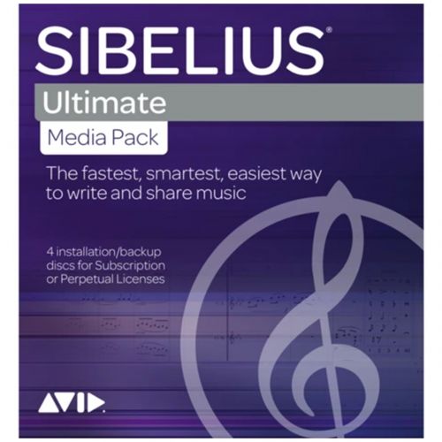 Avid Sibelius Ultimate DVD Media Pack
