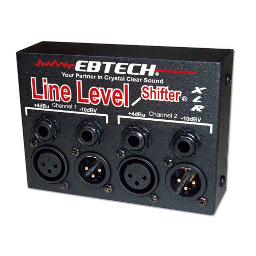 EBTECH LLS-2 XLR - Line Level Shifter