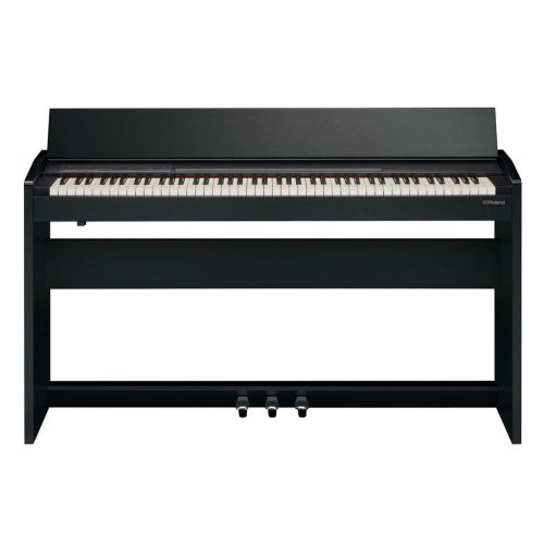 ROLAND F140R CB - Pianoforte Digitale 88 Tasti Contemporary Black con Mobile B-Stock