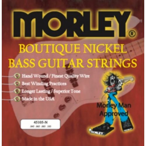 MORLEY NICKEL 45105 - Corde per Basso Medium 045/105