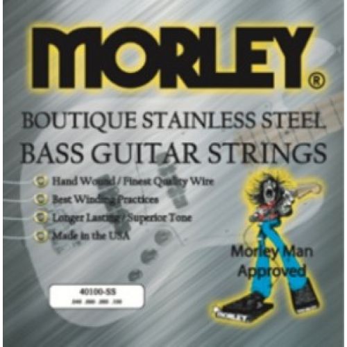 MORLEY STEEL 40100 - Muta per Basso 4 Corde Light 040/100