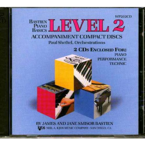 Kjos Bastien Piano Basics Level 2 (2CD)