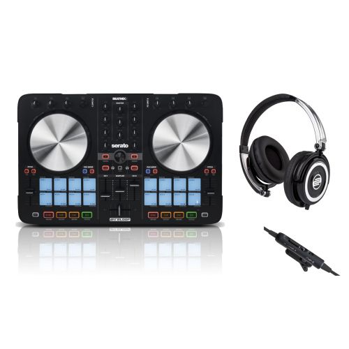 RELOOP BeatMix 2 MKII Controller per Serato DJ con RHP5 Cuffia per DJ