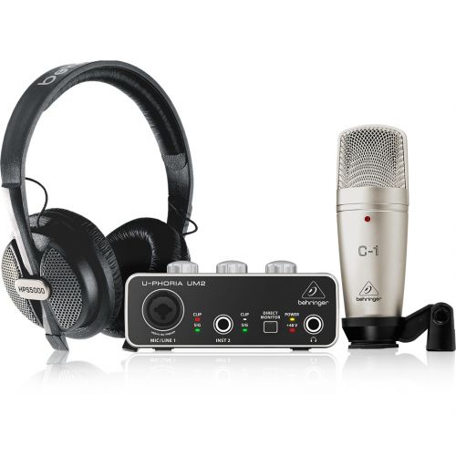 Behringer U-Phoria Studio - Kit per Podcasting/Recording