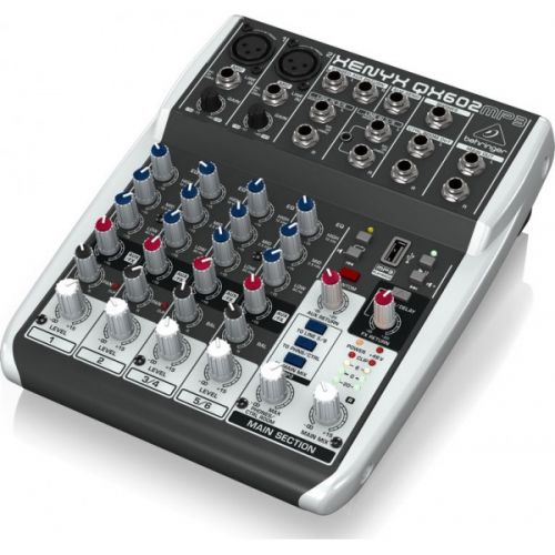 BEHRINGER QX602MP3 - Behringer presenta il nuovo mixer Xenyx 