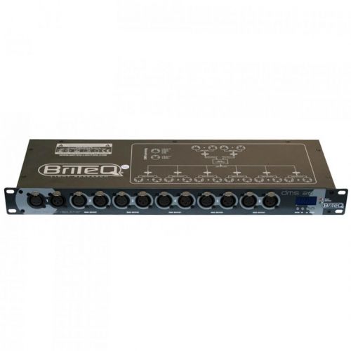 0 Briteq DMS-26 DMX Merger+Splitter+Booster, 2in/8out