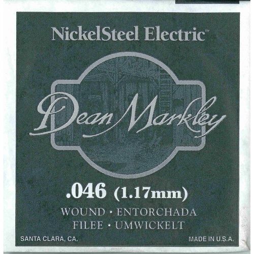0 DEAN MARKLEY - Corda singola per Chitarra Elettrica Nickel Wound, .046