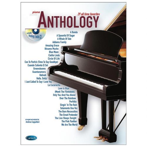 Carisch Andrea Capellari Anthology Piano Vol.1 Libro di Spartiti + Cd Pianoforte