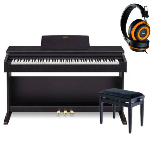 Casio Celviano AP 270 Black Pack - Pianoforte Digitale / Panchetta / Cuffie