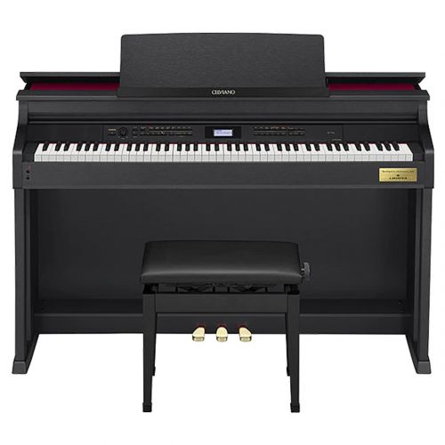 1 Casio Celaviano AP-710 Pianoforte Digitale Nero Satinato 88 Tasti