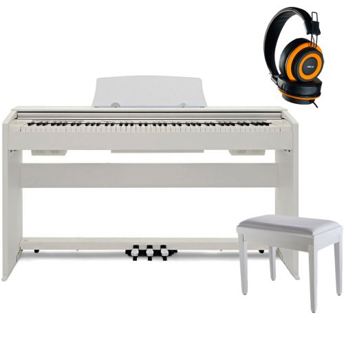 Casio PX-770 Privia White Home Set - Piano Digitale / Panchetta / Cuffie