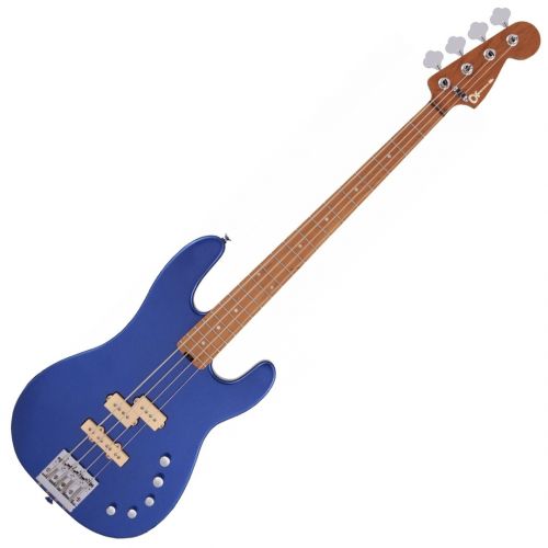 Charvel Pro-Mod San Dimas Bass PJ IV, Caramelized Maple Fingerboard, Mystic Blue