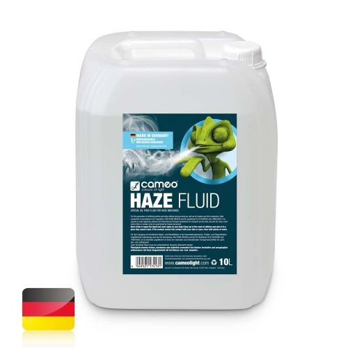 0 Cameo HAZE FLUID 10 L - Liquido effetto nebbia con densità fine e lunga durata, privo di olio da 10 l