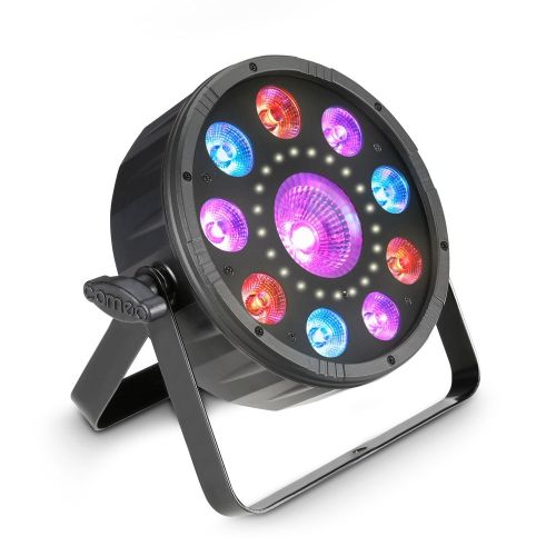 Cameo FLAT MOON - Faro PAR piatto "3 in 1" con LED RGB+UV e stroboscopio