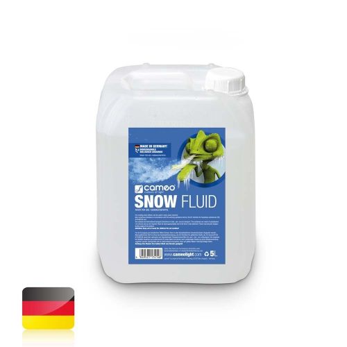 0 Cameo SNOW FLUID 5 L - Liquido speciale per macchine effetto neve per la produzione di schiuma da 5 l