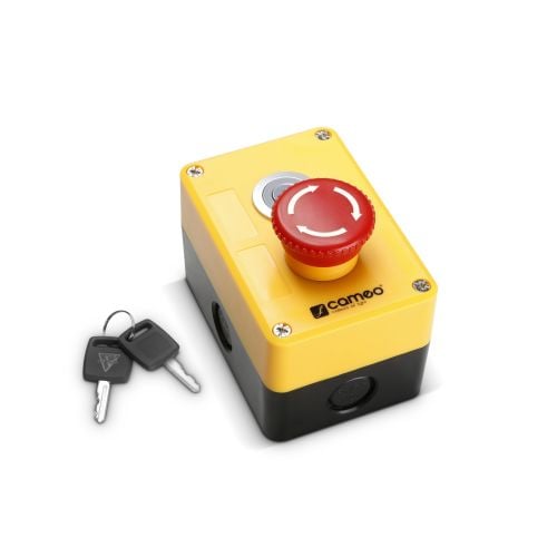 0 Cameo EKS XLR - Emergency Stop Switch with Key Control