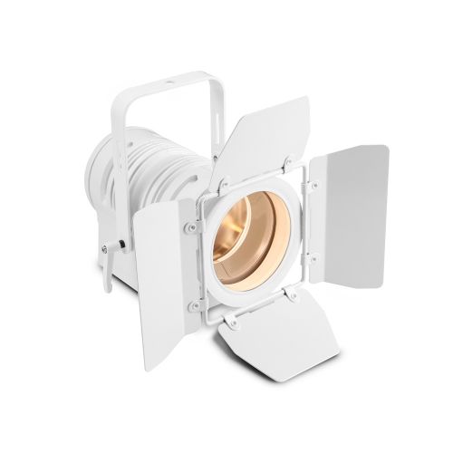 0 Cameo TS 40 WW WH - Theatre spotlight with PC lens and 40 watt warm white LED in white housing
