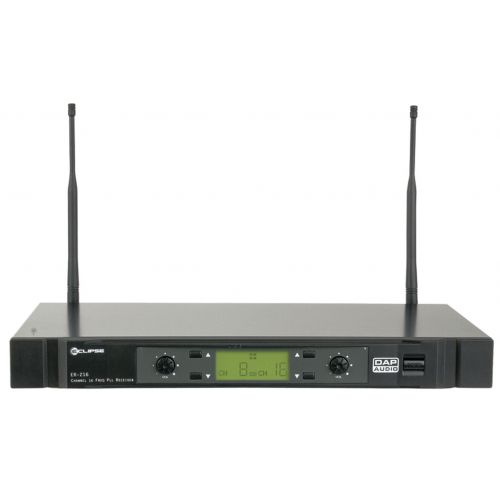 DAP-Audio - ER-216B - 2 Canale 16 Freq. Ricevitore PLL 614-638 MHz