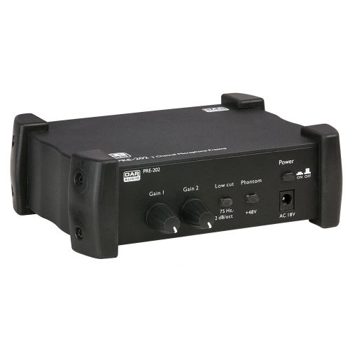 DAP-Audio - PRE-202 - Preamp microfonico a 2 canali