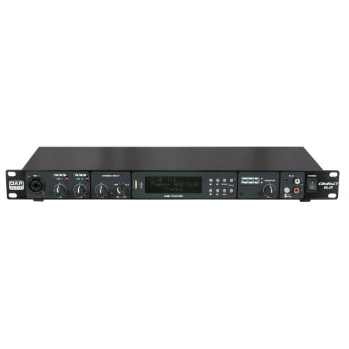 0 DAP-Audio - Compact 6.2 - Mixer 1U 6 canali/lettore USB, 2 zone